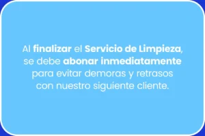 Consejo para Servicio de Limpieza