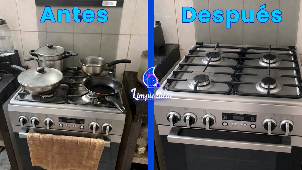 Lavado de Cocina 64 Cocina limpia y desinfectada a domicilio
